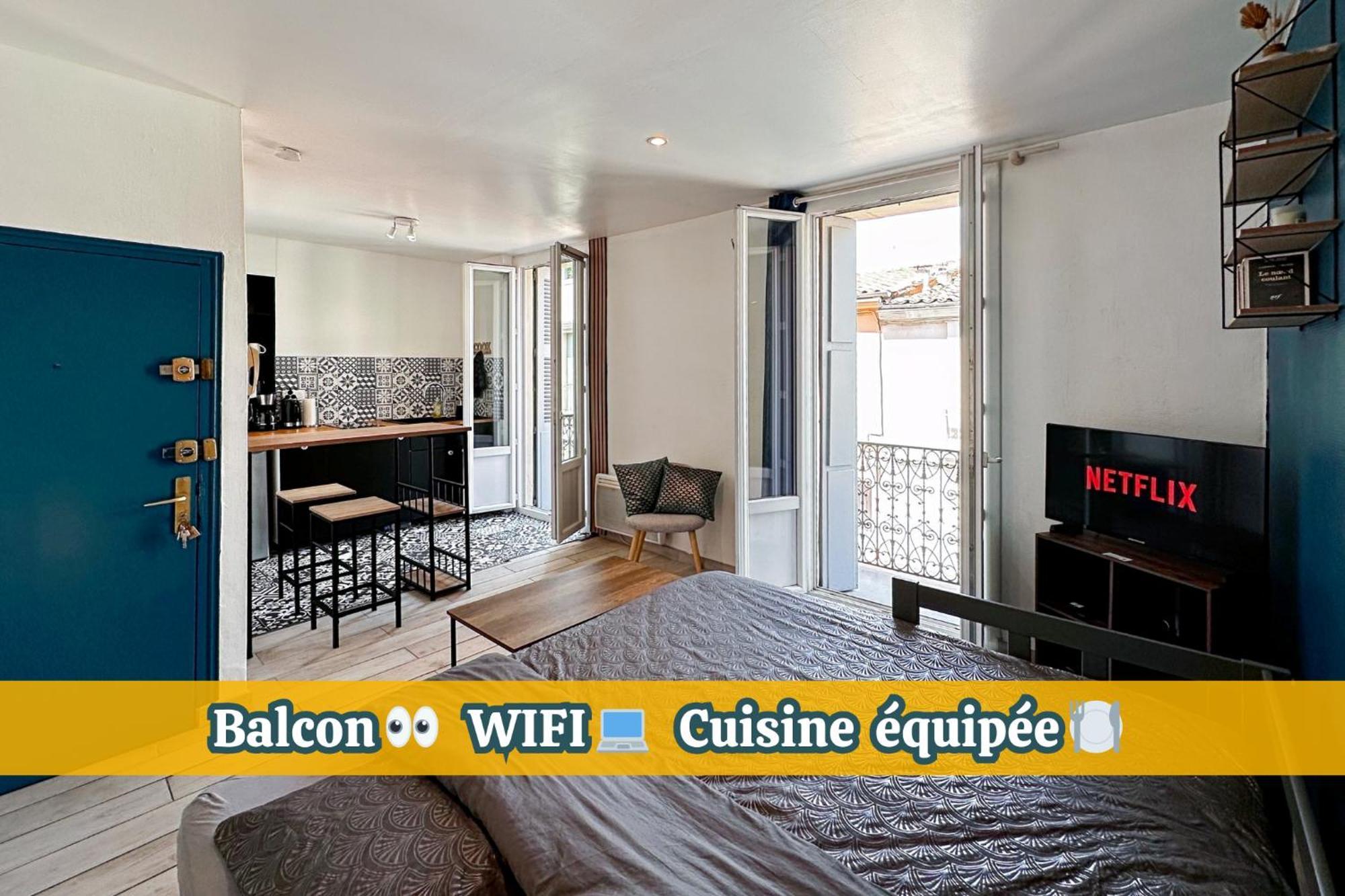 Appartement Entier Cosy Avec Balcon - Centre Μονπελιέ Εξωτερικό φωτογραφία